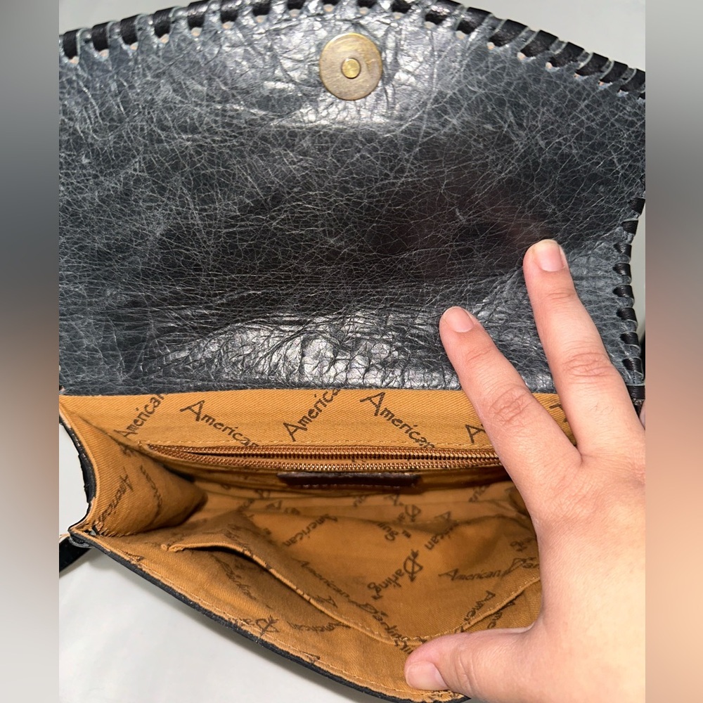 American Darling leather crossbody - Picture 3 of 4
